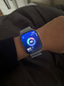 Apple/蘋(píng)果 Watch S11 智能手表GPS款46毫米銀色鋁金屬表殼霧紫色運動(dòng)型表帶M/L MEVX4CH/B 曬單實(shí)拍圖