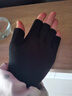 skingcond日本半指手套女冬季2026新款天德絨防寒薄款五指半截露指學(xué)生保暖 粉色【德絨保暖 半指手套】 均碼 曬單實(shí)拍圖