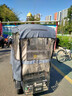 新日S3HQ5Q9C6電動(dòng)三輪車(chē)雨簾一體車(chē)棚專(zhuān)用加厚雨棚遮陽(yáng)擋風(fēng)防曬 新日C6H適用雨簾 曬單實(shí)拍圖
