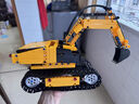 赟婭電動(dòng)編程工程車(chē)積木高難度遙控挖掘機拼裝模型男孩益智玩具 五變工程車(chē)【編程+雙模遙控】 曬單實(shí)拍圖