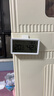 得力（deli） 溫度計壁掛電子溫濕度計室內家用數顯高精度精準嬰兒房溫度表 白色 帶時(shí)間+日歷+體感 曬單實(shí)拍圖