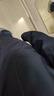 羅蒙（ROMON）鵝絨羽絨服男中長款加厚保暖可拆連帽冬季外套男Q26藏青色180 曬單實拍圖