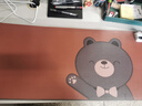 全品屋加熱桌墊辦公室學(xué)生加熱鼠標墊加長(cháng)加大暖桌墊安全防水桌面加熱墊 【80*33】速熱恒溫棕色熊 曬單實(shí)拍圖