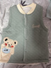 京厽春秋冬裝嬰兒衣服兒童小孩寶寶坎肩馬甲加珊瑚絨馬夾背心外穿保暖 2507超萌小熊加絨 66 cm 曬單實(shí)拍圖