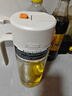 雙槍油壺噴霧倒油噴油一體兩用霧化食用油玻璃油壺廚房家用不掛油 曬單實(shí)拍圖