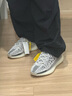 阿迪達斯YEEZY350條紋斑馬椰子夏日透氣男女休閑鞋IG9608 44 曬單實(shí)拍圖