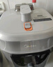 美的（Midea）小飛俠沸騰濃香雙模式電壓力鍋0氟0涂層雙膽高壓鍋5L智能預約家用煲湯4-6人煮飯煲E5825N輕音泄壓 曬單實(shí)拍圖
