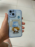 奶小鴨 適用蘋(píng)果14手機殼 iphone14保護套鏡頭全包硅膠防摔超薄創(chuàng  )意卡通簡(jiǎn)約網(wǎng)紅軟殼男女款 遠峰藍 曬單實(shí)拍圖