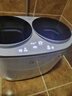 美的（Midea）分區洗波輪迷你洗衣機 MNBB10VH70E 內衣洗衣機小型嬰兒懶人洗衣機 雙子座 同洗同脫 國家補貼 曬單實(shí)拍圖