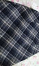 森馬（Semir）半身裙女格紋A字裙復古文藝冬俏皮短裙小個子學院風101724120008 曬單實拍圖