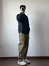 真維斯卡其色工裝褲男士秋季寬松直筒潮牌百搭美式純棉休閑長(cháng)褲 卡其 XL 曬單實(shí)拍圖
