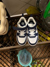 耐克（NIKE）酷菠蘿嬰童平底運動(dòng)鞋魔術(shù)貼冬男女童板鞋NIKE COURT DV5458 曬單實(shí)拍圖