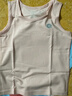 Q21天絲排汗兒童打底背心抑菌夏季A類(lèi)無(wú)袖男女童寶寶 舒芙蕾米 120 曬單實(shí)拍圖