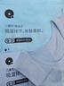 Q21天絲排汗兒童打底背心抑菌夏季A類(lèi)無(wú)袖男女童寶寶 奶凍藍 120 曬單實(shí)拍圖