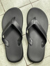 路拉迪 人字拖男夏季戶(hù)外耐磨舒適夾趾人字拖涼拖鞋 黑色 41-42 曬單實(shí)拍圖