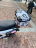 摩吉威摩托車(chē)后尾箱鋁合金尾箱大容量踏板uy125電瓶車(chē)小牛電動(dòng)車(chē)后備箱 45L-毛球-高配版 曬單實(shí)拍圖