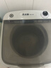 志高（CHIGO）脫水機(jī)甩干機(jī)小型迷你家用甩干桶出租房宿舍大容量單杠脫水桶烘干一體 8.6KG 力薦【不銹鋼桶加厚款】 曬單實(shí)拍圖