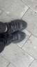 斐樂(lè )（FILA）跑步鞋老爹鞋男子跑步鞋MARSⅡ火星二代情侶款復古運動(dòng)鞋休閑鞋 黑-BK-F12M141116F 43 曬單實(shí)拍圖
