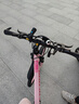 ICOLOUR自行車(chē)成人山地車(chē)公路賽車(chē)單車(chē)騎行變速內走線(xiàn)學(xué)生男女青少年 【薔薇粉】非減震-鋼架輻條輪 26寸21速（160-180cm） 曬單實(shí)拍圖