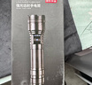 京東京造 強光變焦手電筒高亮長(cháng)續航便攜戶(hù)外遠射應急充電寶照明燈星空黑 曬單實(shí)拍圖