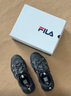 斐樂(lè )（FILA）官方豌豆加絨鞋老爹鞋2025冬季新款休閑厚底運動(dòng)鞋男鞋 黑-BK 43 曬單實(shí)拍圖