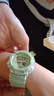 COJR果凍手表女款初中學(xué)生專(zhuān)用初高中只看時(shí)間兒童女孩高顏值防水電子 綠色【夜光鬧鐘+贈送運費險】 曬單實(shí)拍圖