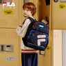FILA【蝶翼】斐樂(lè )兒童雙肩背包男女小童減負小學(xué)生學(xué)院書(shū)包 傳奇藍-NV M 曬單實(shí)拍圖