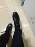 海瀾之家HLA皮鞋男英倫頭層牛皮鞋子男士正裝商務(wù)休閑鞋男 T342黑色40 曬單實(shí)拍圖