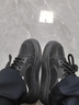 防滑鞋女廚房防水鞋黑色工作鞋久站不累上班鞋百搭運動(dòng)板鞋通勤鞋 黑色偏小拍大一碼 38 曬單實(shí)拍圖