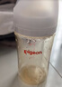 貝親（Pigeon）PPSU寬口徑防脹氣奶瓶240ml M號奶嘴 3個(gè)月+ AA191 曬單實(shí)拍圖