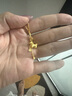 潮宏基 馬上有錢(qián)黃金項鏈女足金墜鏈套鏈5G金銅錢(qián)送女友生日禮物 計價(jià) 6.85g 鏈長(cháng)約45cm 曬單實(shí)拍圖