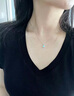 HR赫蓮娜輕奢項鏈女士鎖骨鏈時尚首飾品七夕情人節(jié)禮物送女友老婆 魯伯特之淚（輕奢款） 曬單實拍圖