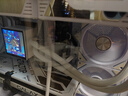 瓦爾基里（VALKYRIE）VK03-M WHITE 白色 M-ATX 游戲電腦臺式機箱 支持360水冷 6.2吋觸摸屏 曲面玻璃270°海景房 曬單實(shí)拍圖