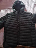 雅鹿2025新款輕薄羽絨服男短款排骨保暖商務(wù)休閑輕暖便攜秋冬外穿外套 連帽黑色 M 推薦115-130斤 曬單實(shí)拍圖