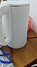 邁卡羅（Macaiiroos）電熱水壺 304不銹鋼雙層防燙 1.8L大容量 燒水壺暖水壺開(kāi)水壺電水瓶  曬單實(shí)拍圖