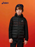 亞瑟士（asics）童裝2025冬季男女童兒童三防科技羽絨馬甲輕量保暖 曬單實(shí)拍圖