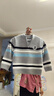 巴拉巴拉童裝兒童毛衫男童秋冬裝毛衣條紋針織衫洋氣萌趣可愛(ài)上衣 灰色調00422 110 曬單實(shí)拍圖