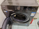 海爾（Haier）滾筒洗衣機10公斤全自動(dòng)洗烘一體超薄嵌入一級變頻智投+雙漩渦自清潔+智能烘干+空氣洗EG100HBD39S 曬單實(shí)拍圖