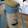 膳魔師兒童保溫杯熊貓吸管水杯幼兒園兒童水杯學(xué)生開(kāi)學(xué)必備水壺350mL藍 曬單實(shí)拍圖