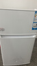 海爾（Haier）88升小冰箱冰箱雙開門小戶型迷你家用租房宿舍辦公室節(jié)能省電BCD-88GHTMZ0WV家電國家補(bǔ)貼15% 曬單實拍圖