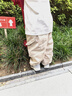 戴維貝拉兒童褲子男童束腳褲男寶寶春裝工裝褲休閑褲童裝 曬單實(shí)拍圖