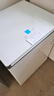 海爾（Haier）142升低霜小冰柜家用商用 冷藏柜冷凍柜兩用冰柜京東自營(yíng)小型冰箱小型冷柜BC/BD-142GHW9D國家補貼 曬單實(shí)拍圖