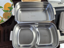 飯盒上班族小學(xué)生316L不銹鋼多層分隔便當盒帶飯餐盤(pán)T5301+Z5069 曬單實(shí)拍圖