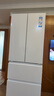 海爾（Haier）冰箱416升超薄零距離自由嵌入式60cm內法式多門(mén)四開(kāi)雙門(mén)小紅花系列一級能效雙變頻大容量國家補貼 416L+健康黑金凈化+母嬰三擋變溫+WiFi智控 曬單實(shí)拍圖