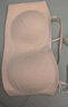 愛(ài)慕內衣女誓顏無(wú)鋼圈背心式可拆卸肩帶美背抹胸無(wú)肩帶文胸罩AM179411 膚色6BC S (160) 曬單實(shí)拍圖