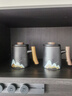 泥也茶杯馬克杯粗陶茶水分離杯辦公室帶蓋過(guò)濾泡綠茶杯個(gè)人用男士水杯 曬單實(shí)拍圖