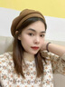 諄梧貝雷帽女秋冬季2025新款毛呢帽子時(shí)尚百搭顯臉小時(shí)髦八角帽畫(huà)家帽 KK貝雷帽【咖啡色】 M （56-58cm）內有調節繩可調節 曬單實(shí)拍圖
