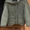 優(yōu)衣庫童裝男童女童高性能復合連帽外套/保暖厚衣服473309 55 青綠色 110 曬單實(shí)拍圖