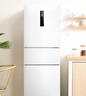 美的（Midea）283白色三門(mén)三開(kāi)門(mén)大容量家用小型電冰箱一級能效風(fēng)冷無(wú)霜租房小冰箱多門(mén)以舊換新【國家補貼】 曬單實(shí)拍圖