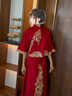 泰勒馬丁新娘秀禾服中式婚禮服結婚禮服敬酒服龍鳳褂中國風(fēng) M016 M 曬單實(shí)拍圖